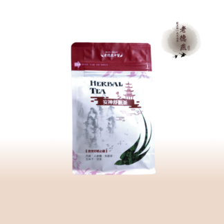 【老德燕® 安神舒眠茶】台灣天然漢方助眠茶飲｜壓力族必備・深眠調節｜天麻x人參鬚｜30袋組
